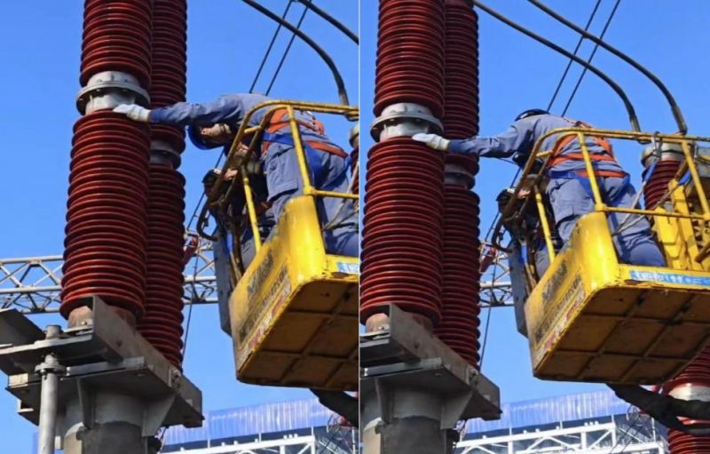 絕緣子探傷試驗